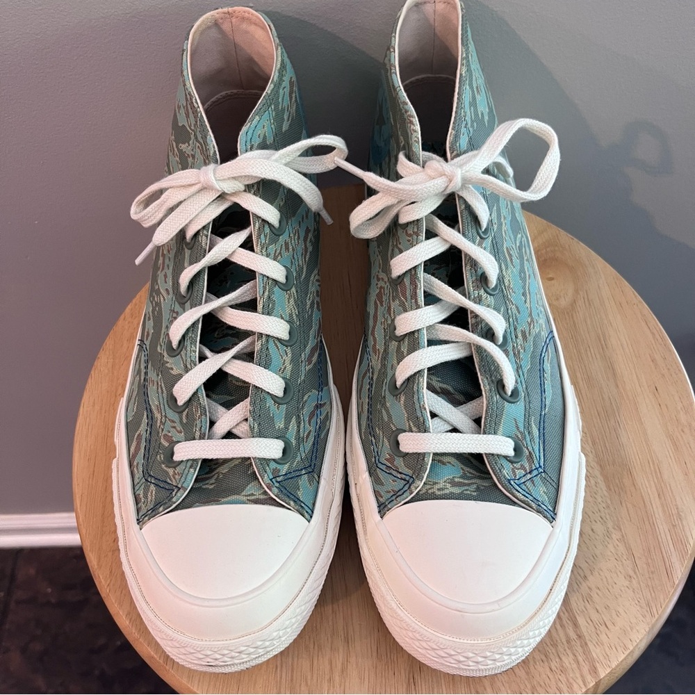 Converse x Undefeated Half Chuck 70 mid Tiger Camo Print Men's 10.5 with Box - Picture 4 of 12
